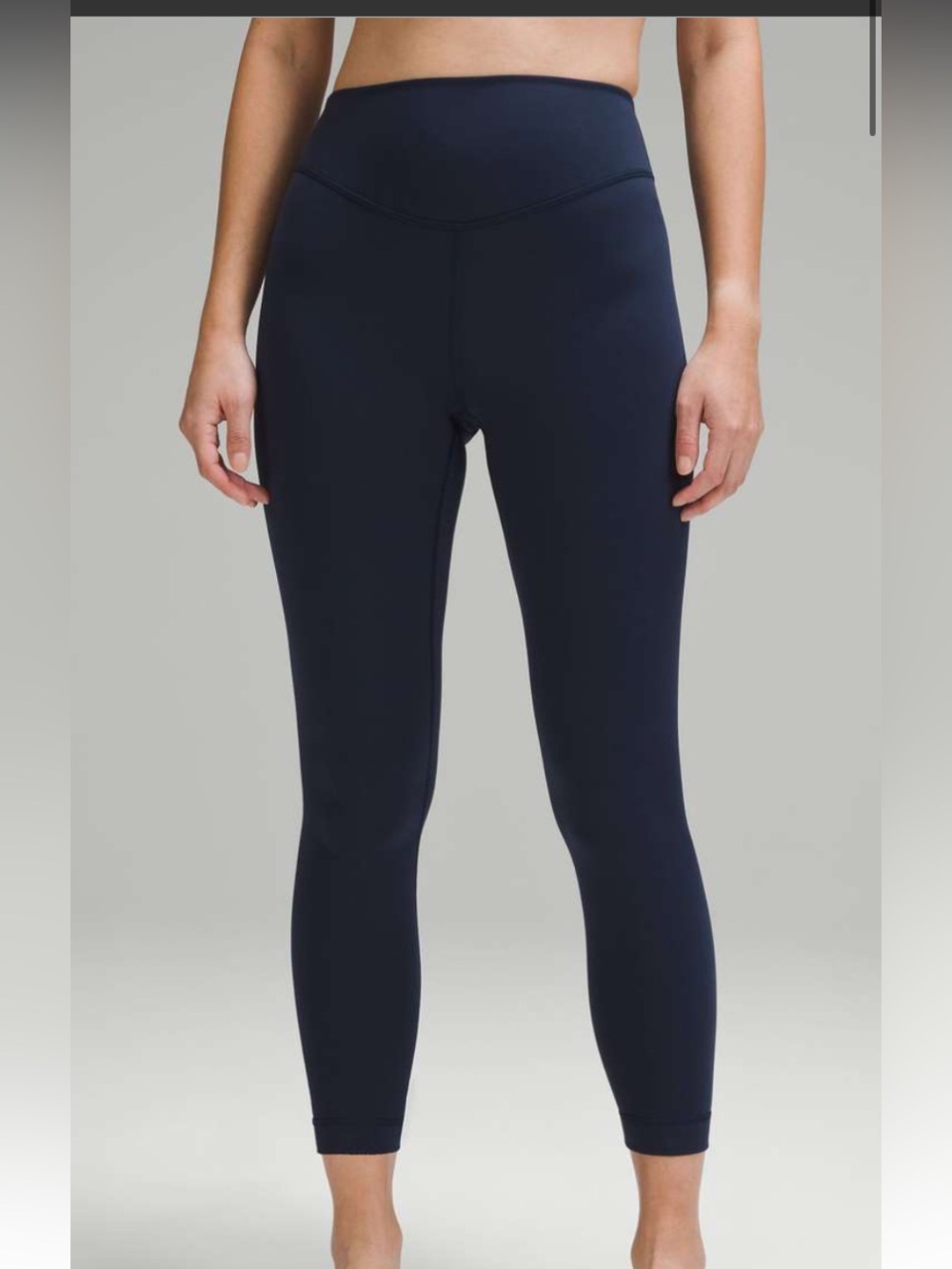 Lululemon Wunder Under SmoothCover High-Rise Tight 25" inch True Navy 8 Medium - Picture 1 of 12
